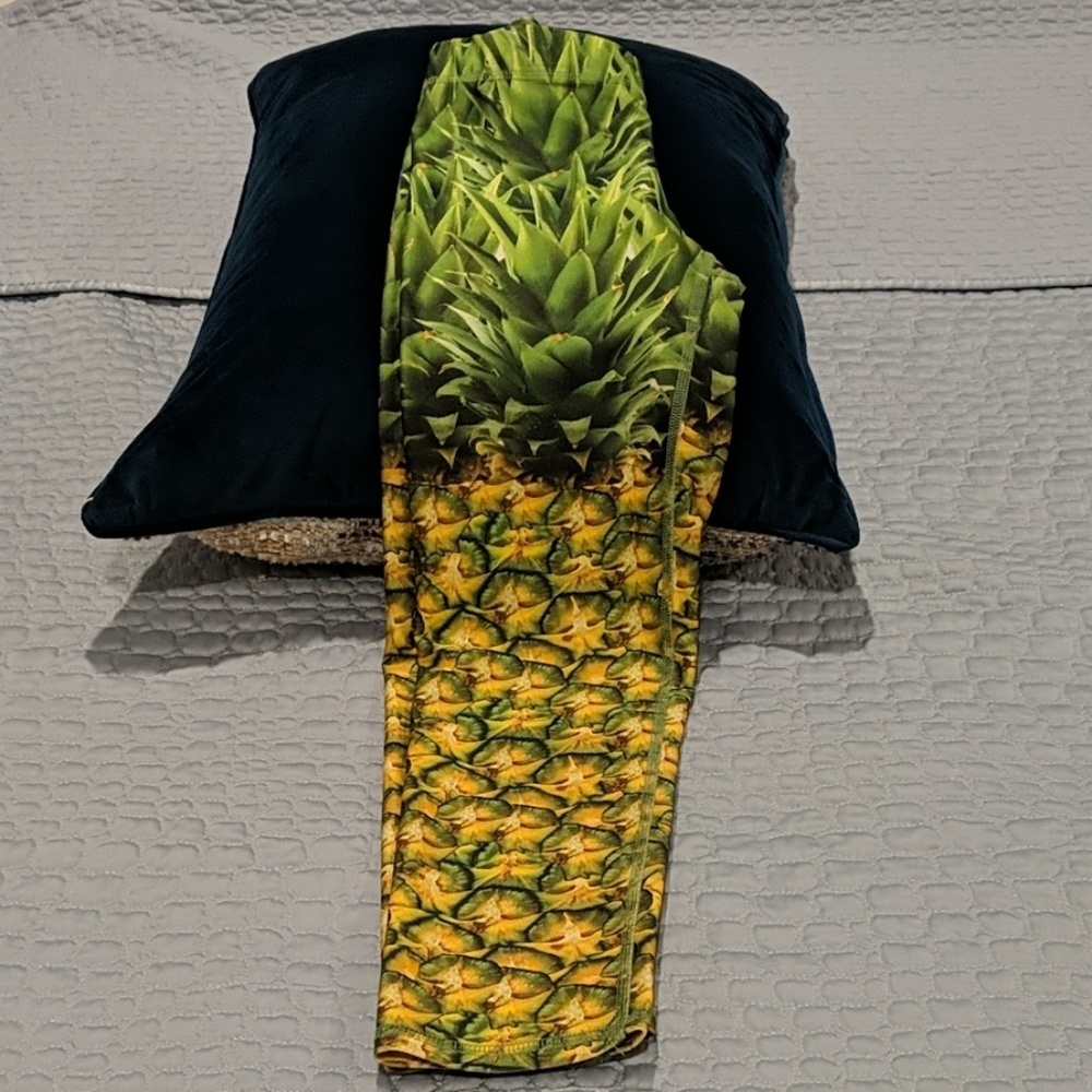 Terez performance crop, 🍍 print